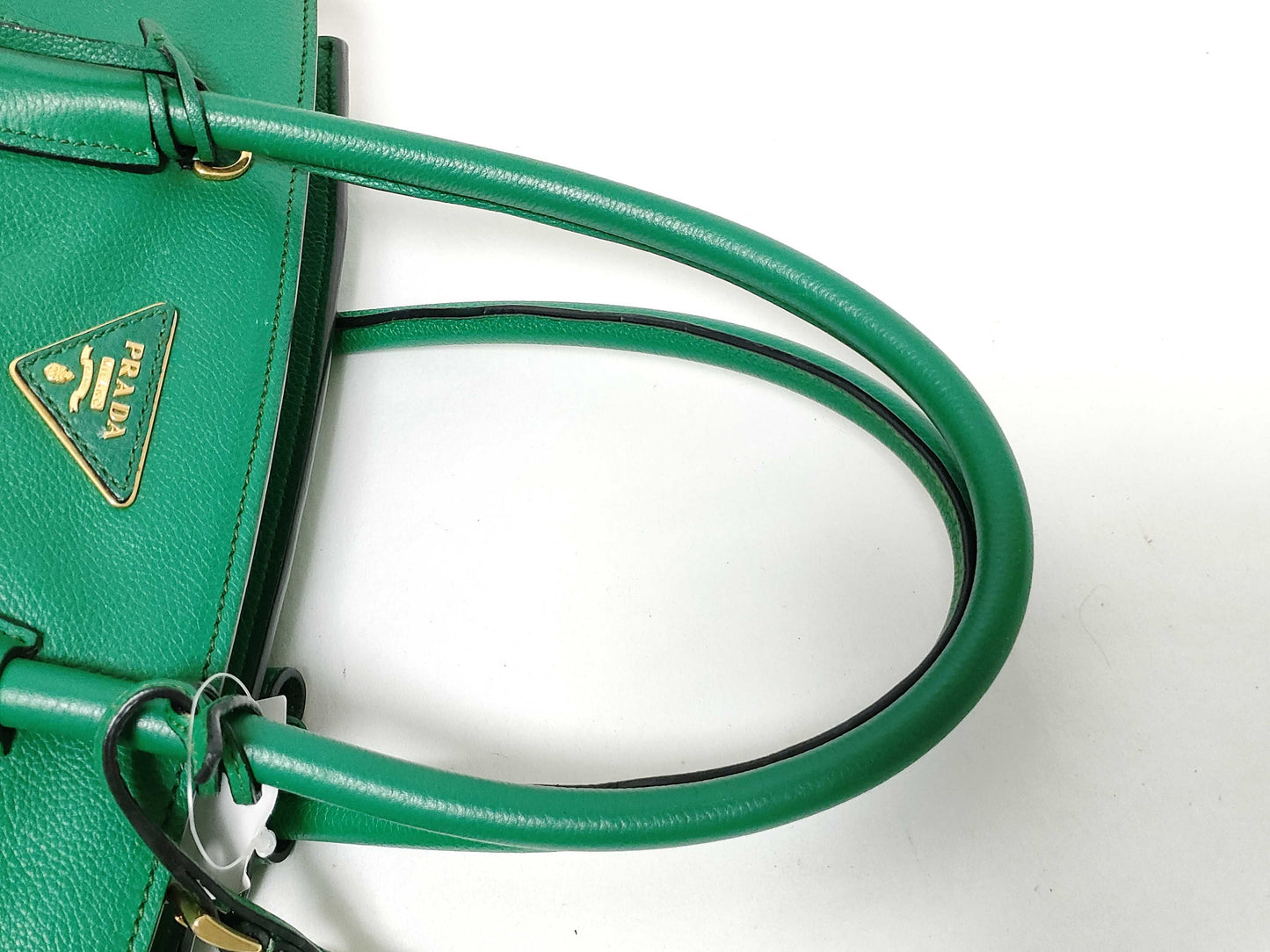PRADA PRADA Tote Green Tote Bag