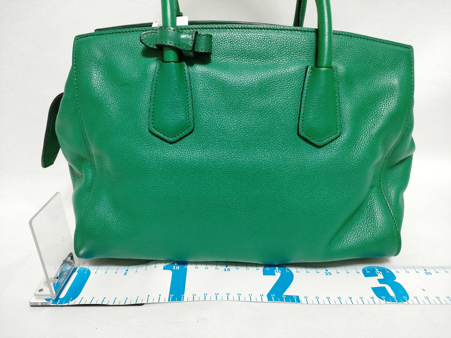 PRADA PRADA Tote Green Tote Bag