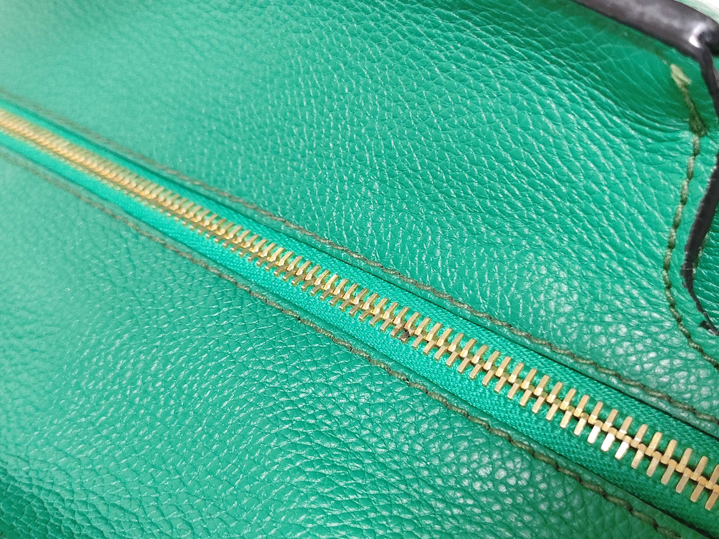 PRADA PRADA Tote Green Tote Bag