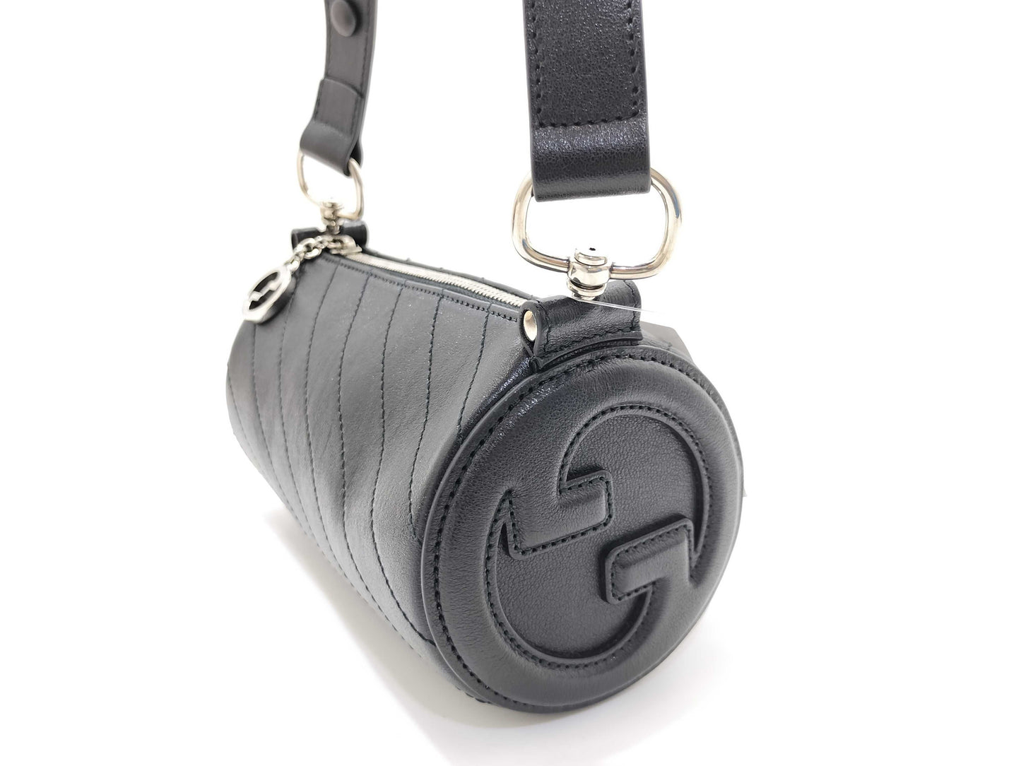 GUCCI Blondie Mini Shoulder Bag in Black Calfskin 760170 Shoulder Bag