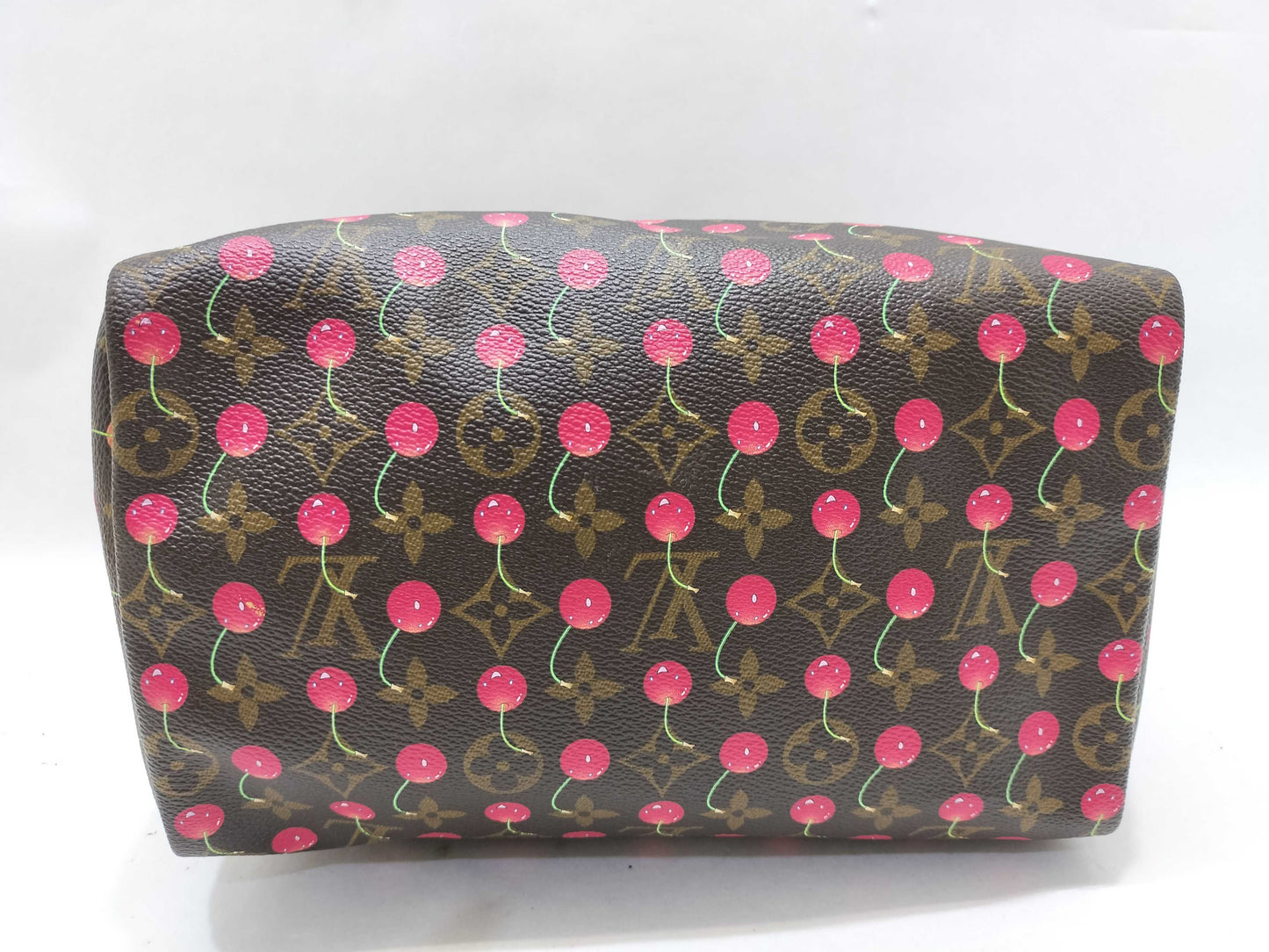 LOUIS VUITTON M95009 Monogram Cherry Handbag by Takashi Murakami Speedy 25 Monogram Cherry Handbag M95009