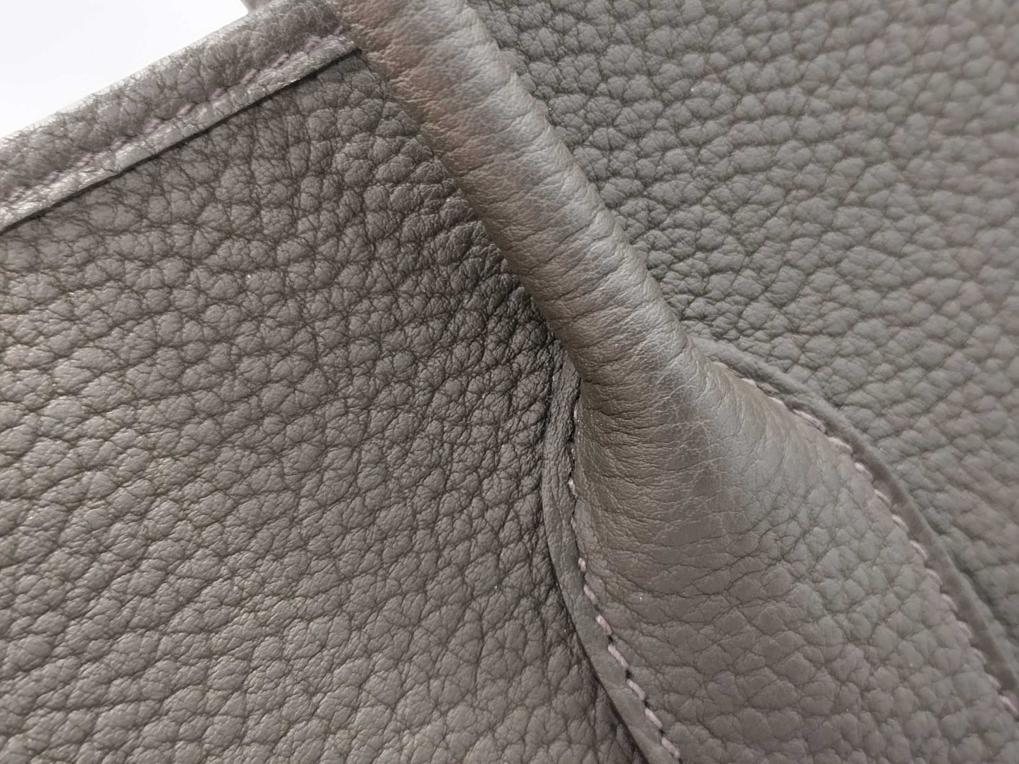 HERMES Garden Party PM Negonda Eucalyptus B engraved tote bag