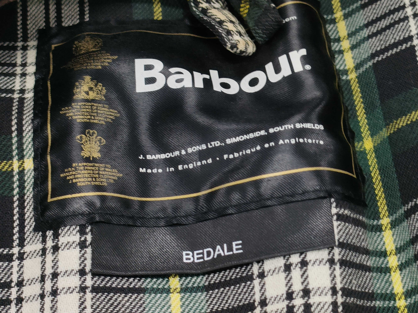 Barbour Bedale Oiled Jacket c30 Coat