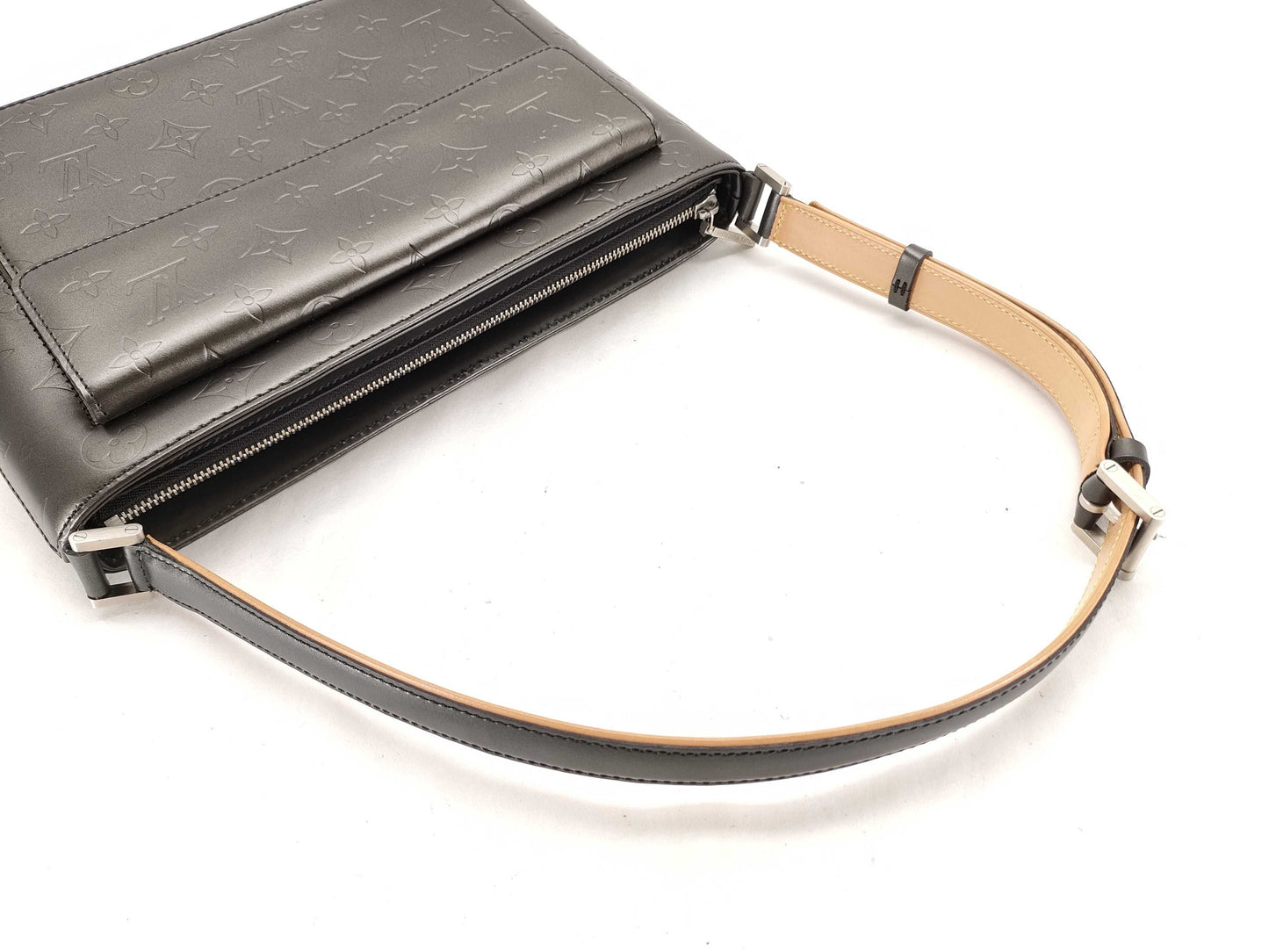 LOUIS VUITTON RFID Unverified CA0052 Monogram Matte Louis Vuitton Alston Monogram Matte Shoulder Bag