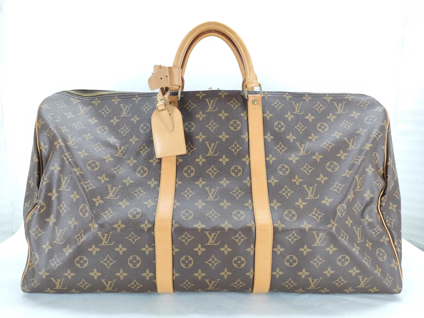 LOUIS VUITTON RFID Unverified MI1921 Monogram Louis Vuitton Keepall 60 Monogram Boston Bag Boston Bag