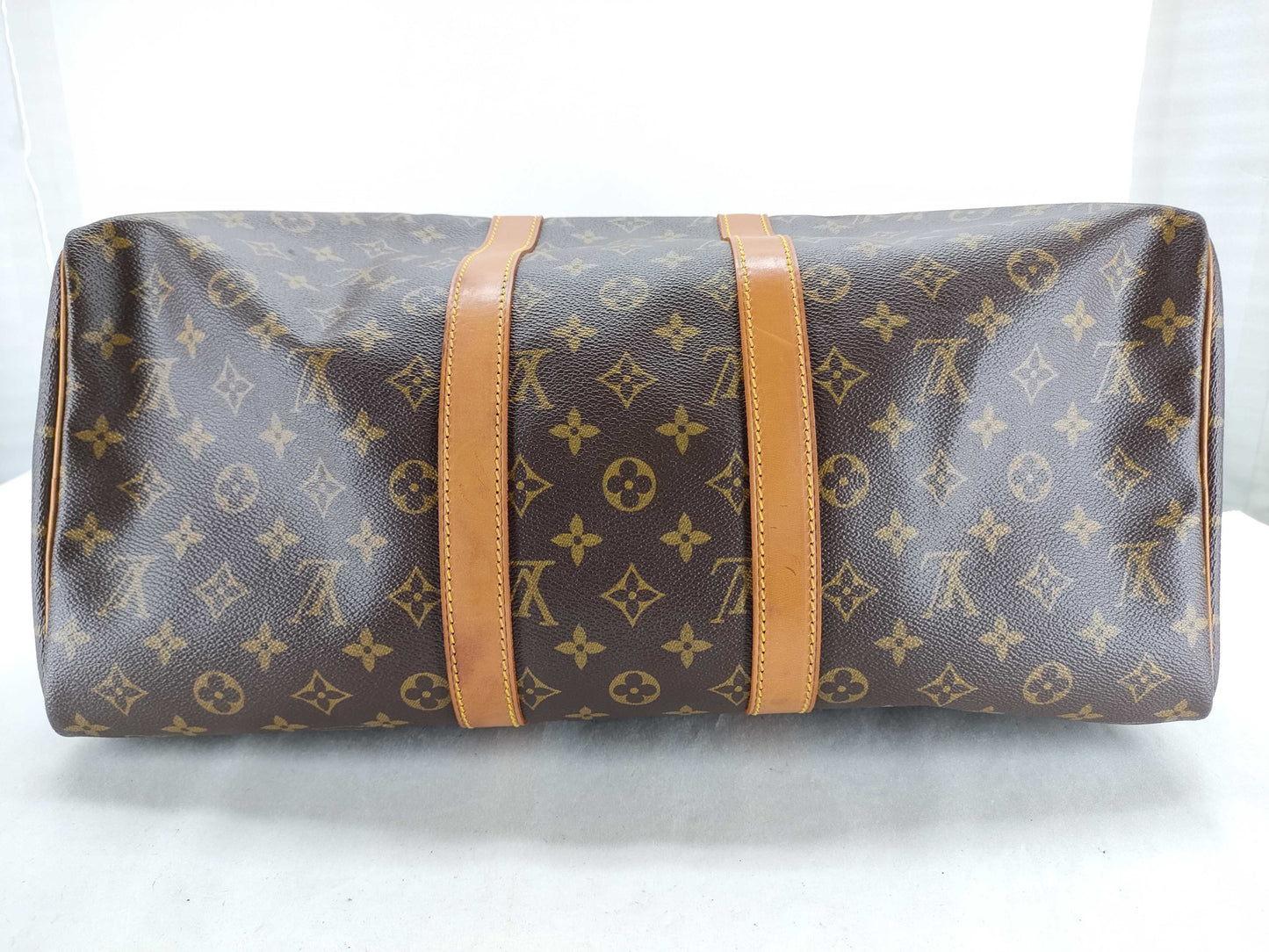 LOUIS VUITTON RFID Unverified VI882 Monogram Louis Vuitton Keepall 45 Monogram Boston Bag