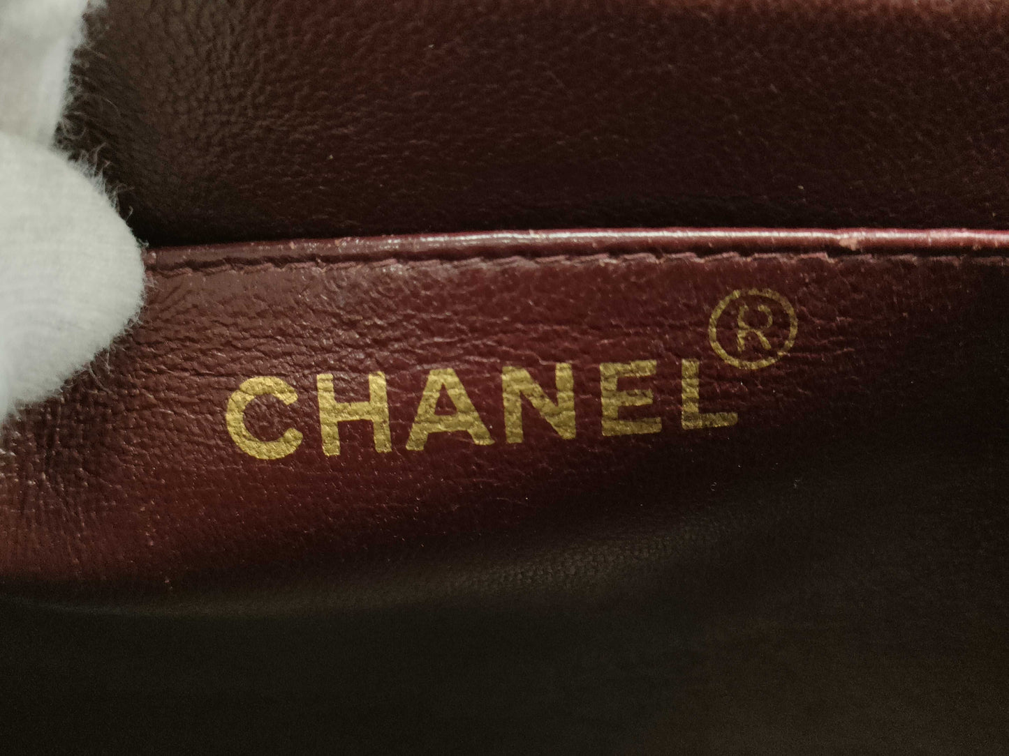 CHANEL Lambskin Black Backpack with Seal