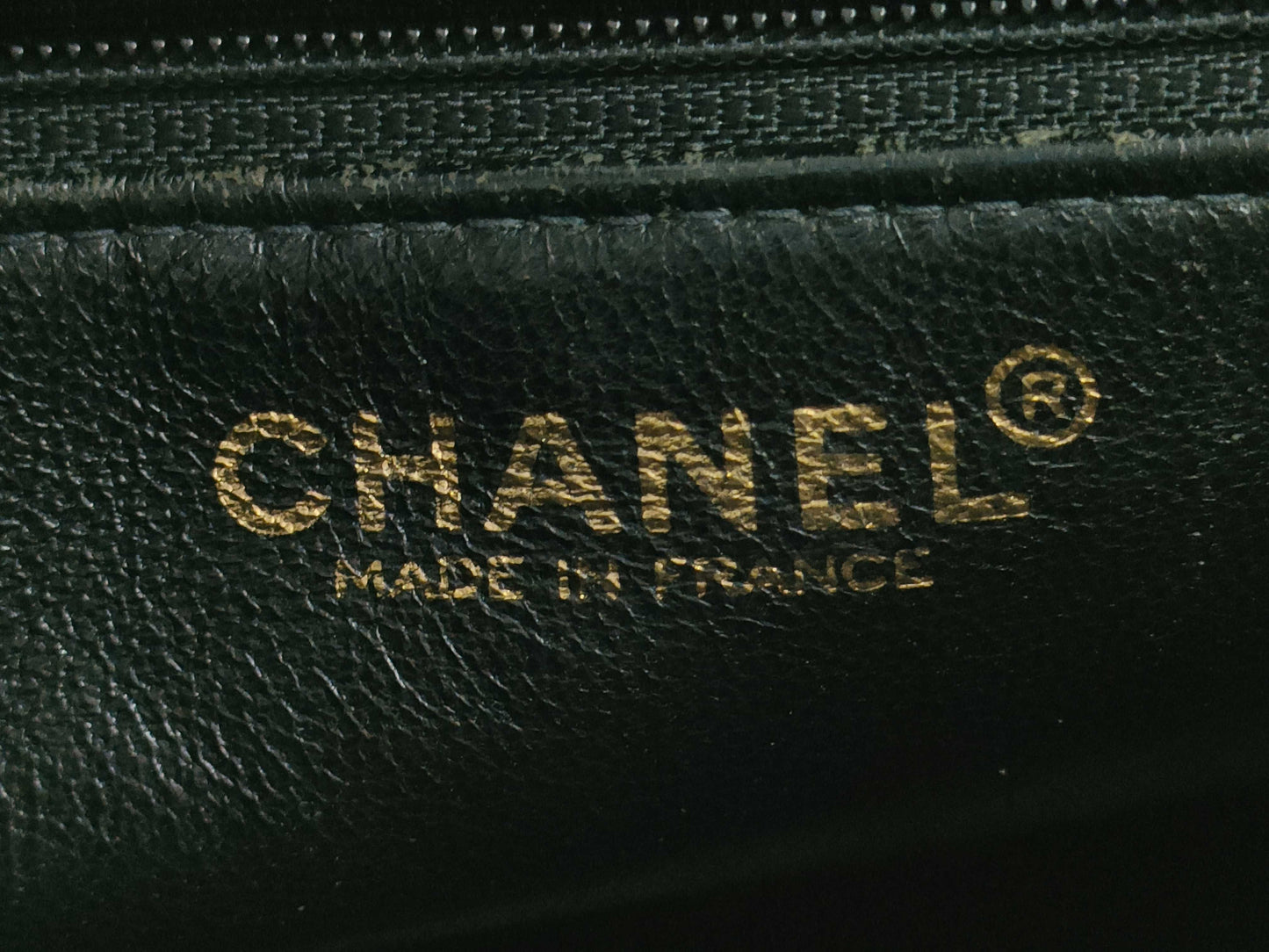 CHANEL Caviar Skin Reissue Tote Bag, Black, with Sticker and Card