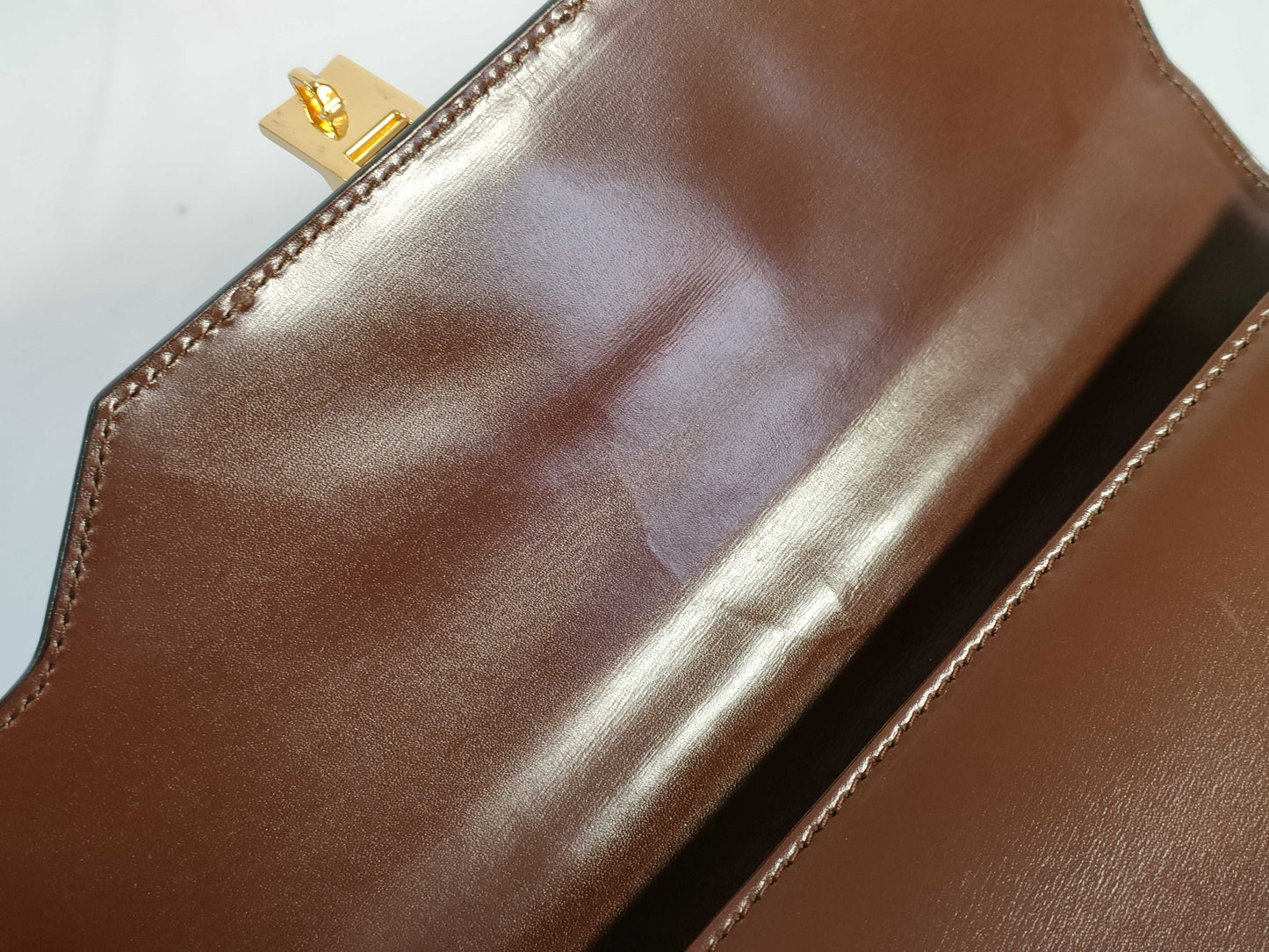 GUCCI Ladylock Brown Handbag with ST 000.23.0258