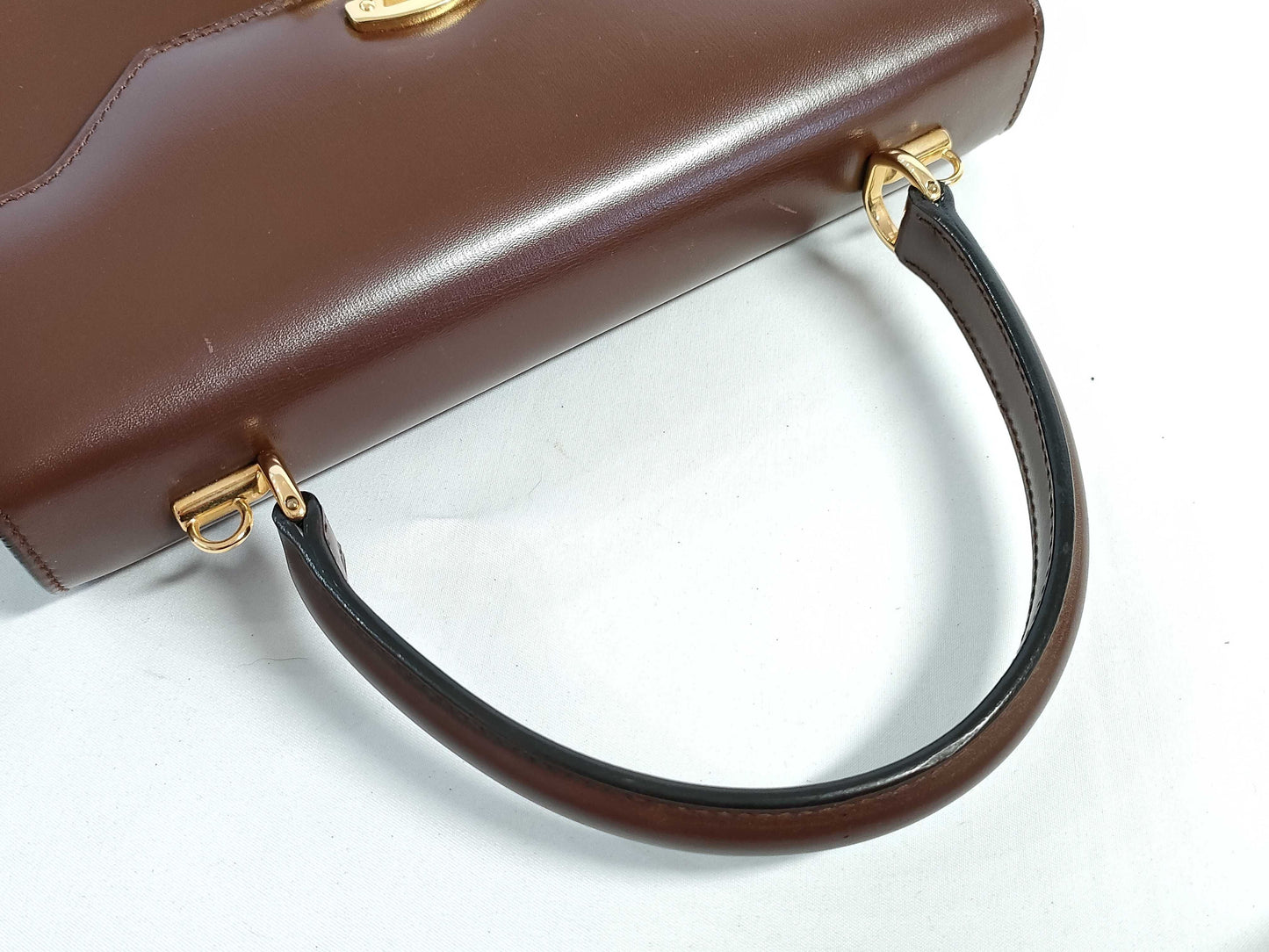 GUCCI Ladylock Brown Handbag with ST 000.23.0258