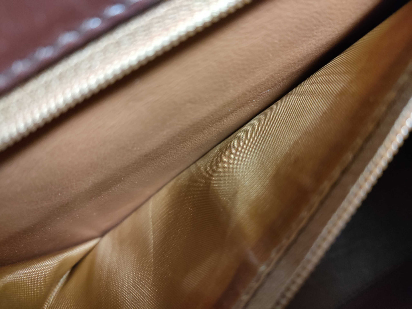 GUCCI Ladylock Brown Handbag with ST 000.23.0258
