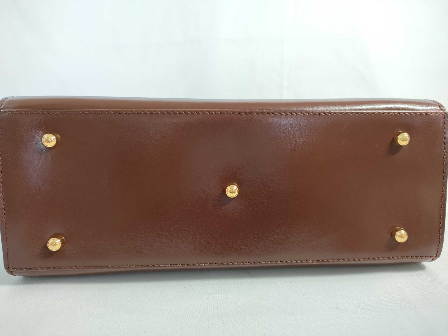 GUCCI Ladylock Brown Handbag with ST 000.23.0258