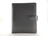 LOUIS VUITTON RFID Unverifiable TH4087 Epi Louis Vuitton Agenda GM Black Notebook Cover