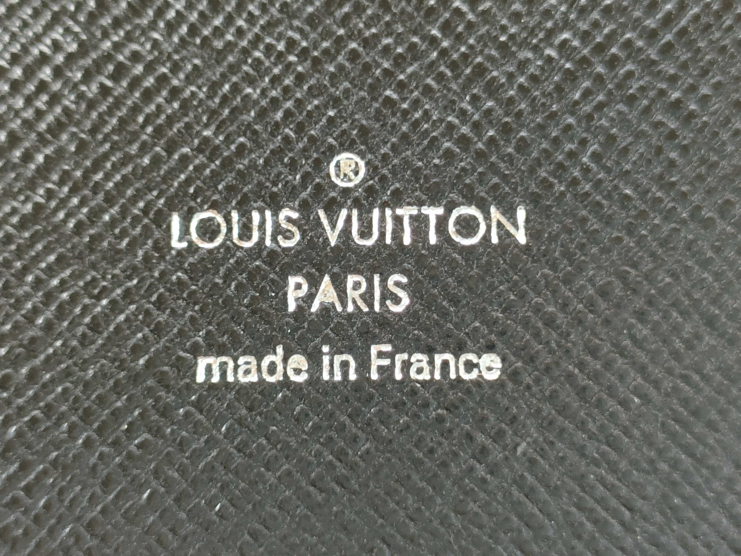 LOUIS VUITTON RFID Unverifiable TH4087 Epi Louis Vuitton Agenda GM Black Notebook Cover