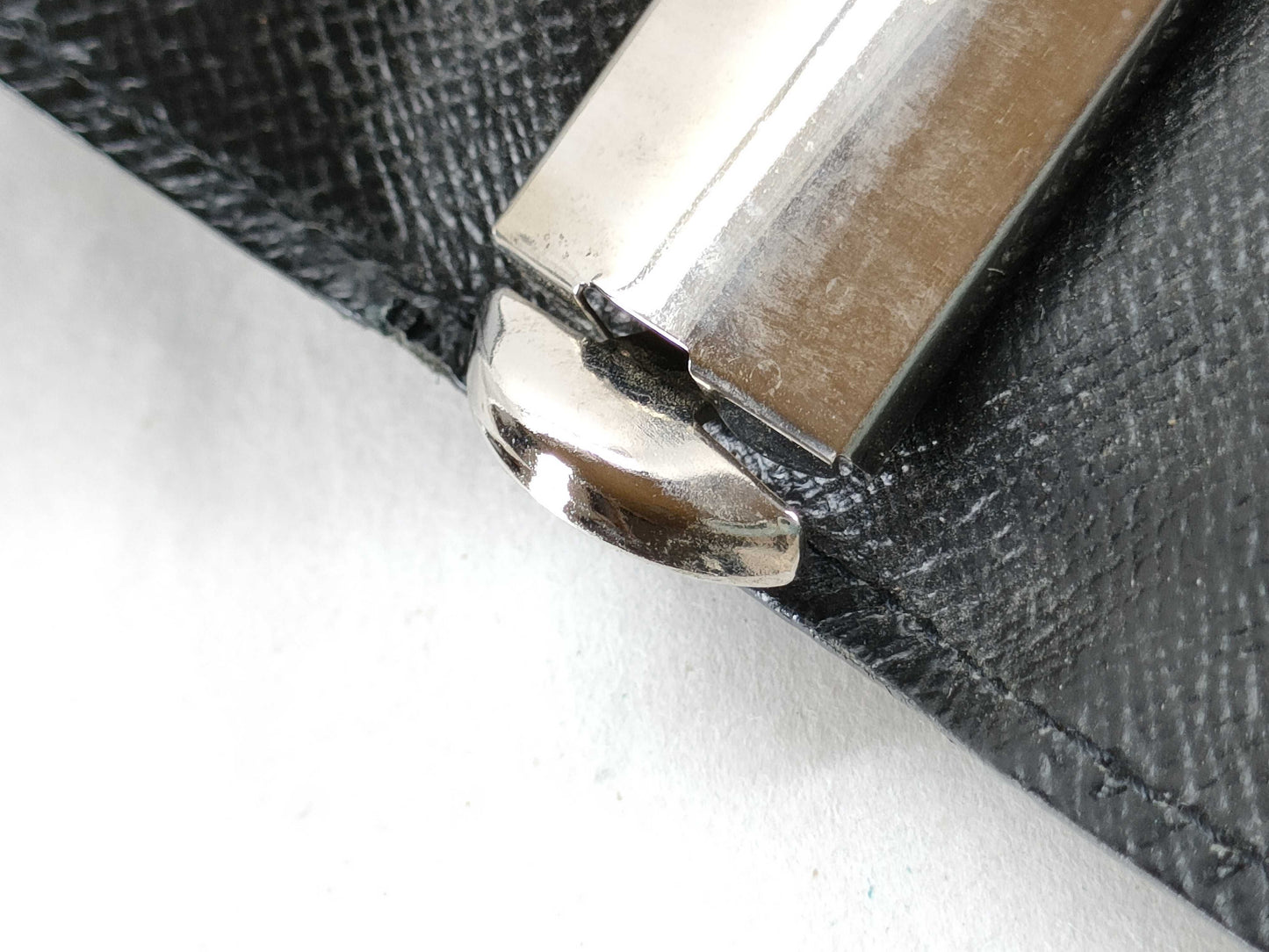LOUIS VUITTON RFID Unverifiable TH4087 Epi Louis Vuitton Agenda GM Black Notebook Cover