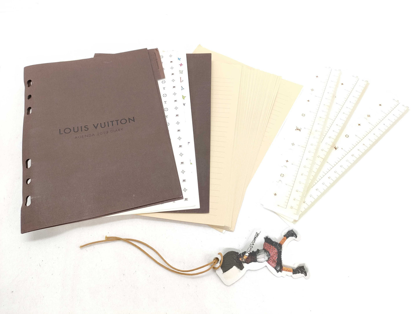 LOUIS VUITTON RFID Unverifiable TH4087 Epi Louis Vuitton Agenda GM Black Notebook Cover