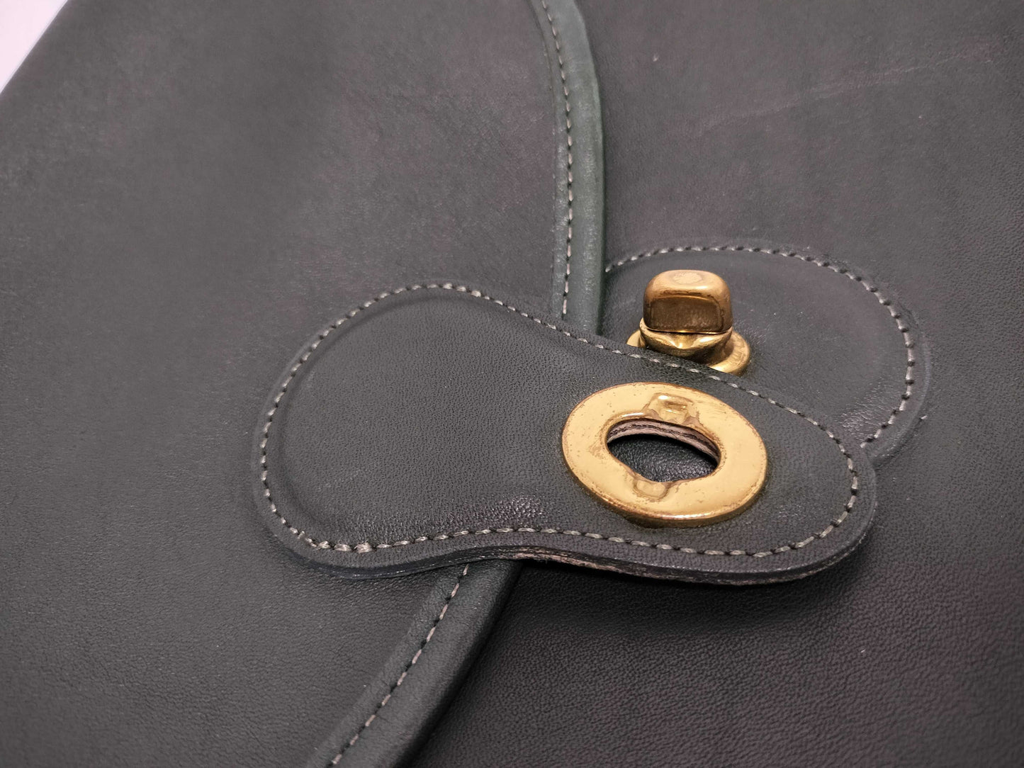 COACH Old Turnlock Shoulder Bag