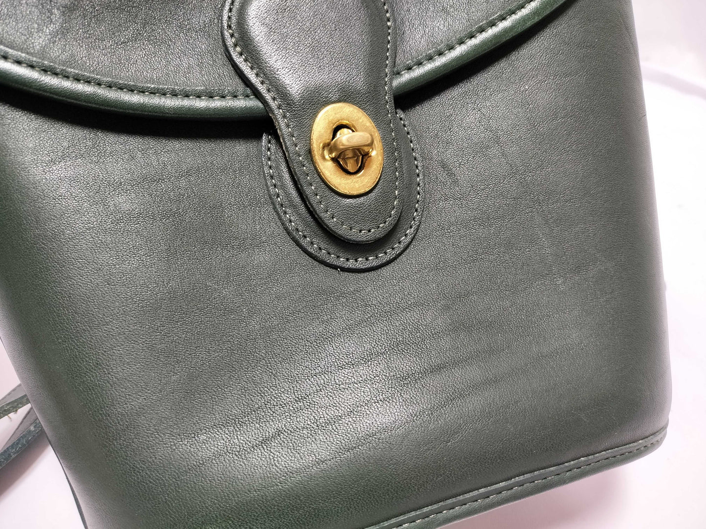 COACH Old Turnlock Shoulder Bag