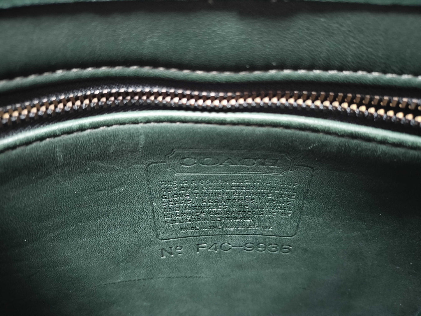 COACH Old Turnlock Shoulder Bag
