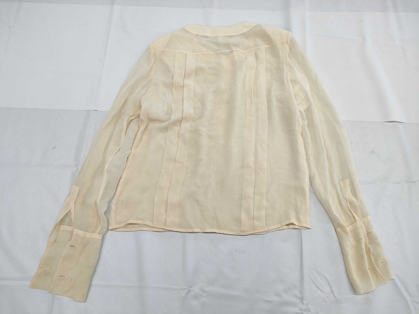 CHANEL Chanel blouse gold top