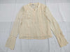 CHANEL Chanel blouse gold top