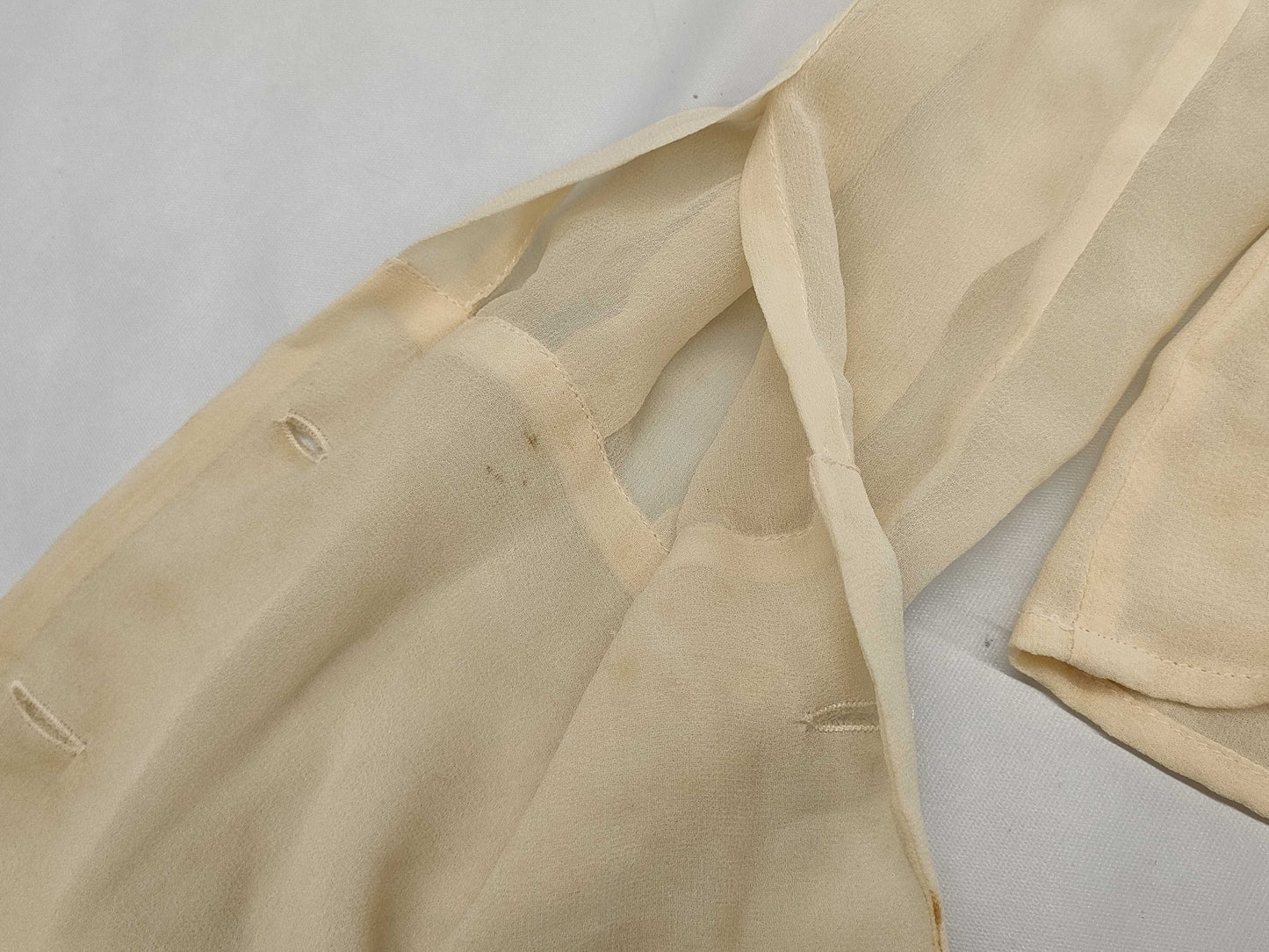 CHANEL Chanel blouse gold top