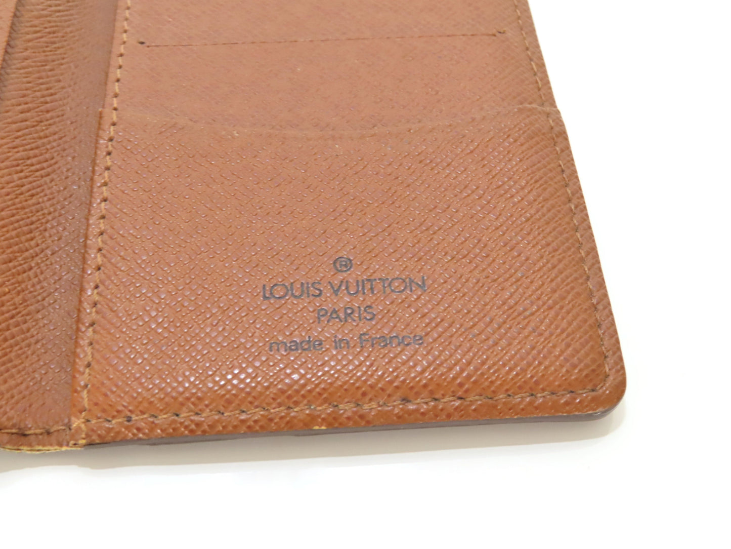 LOUIS VUITTON MI1014 Louis Vuitton Monogram Organizer Poche Card Case, Pass Case, Business Card Case