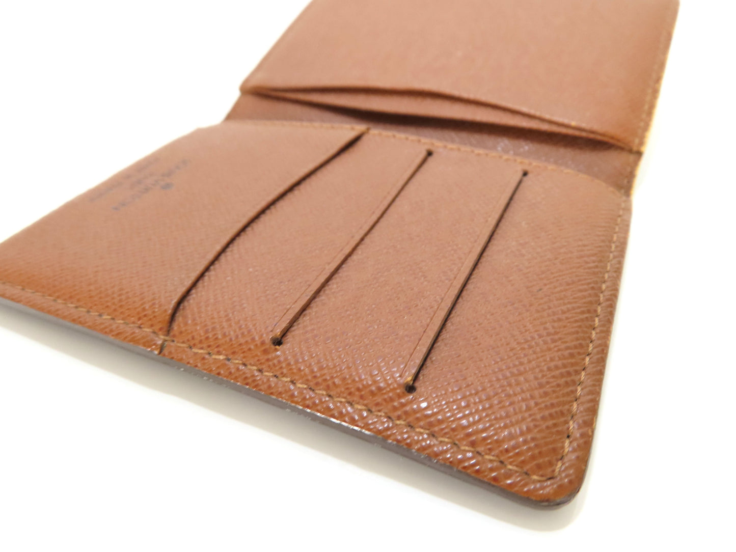 LOUIS VUITTON MI1014 Louis Vuitton Monogram Organizer Poche Card Case, Pass Case, Business Card Case