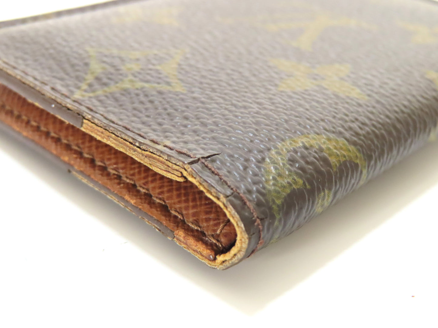 LOUIS VUITTON MI1014 Louis Vuitton Monogram Organizer Poche Card Case, Pass Case, Business Card Case