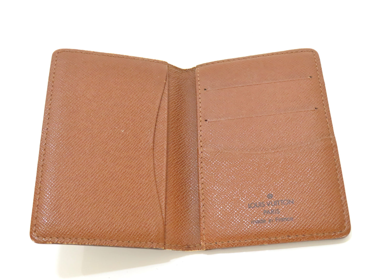 LOUIS VUITTON MI1014 Louis Vuitton Monogram Organizer Poche Card Case, Pass Case, Business Card Case
