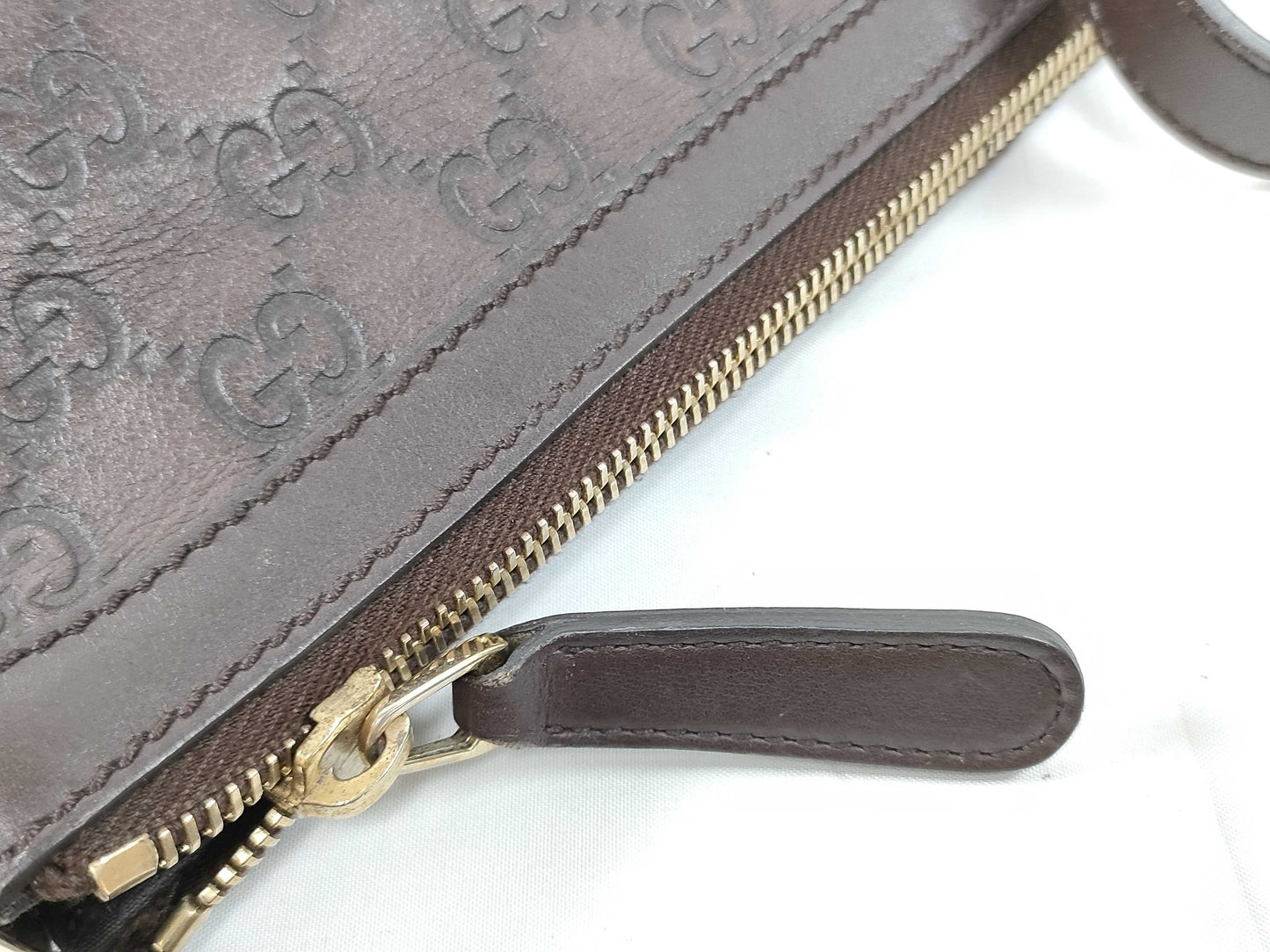GUCCI Guccissima Interlocking Shoulder Bag