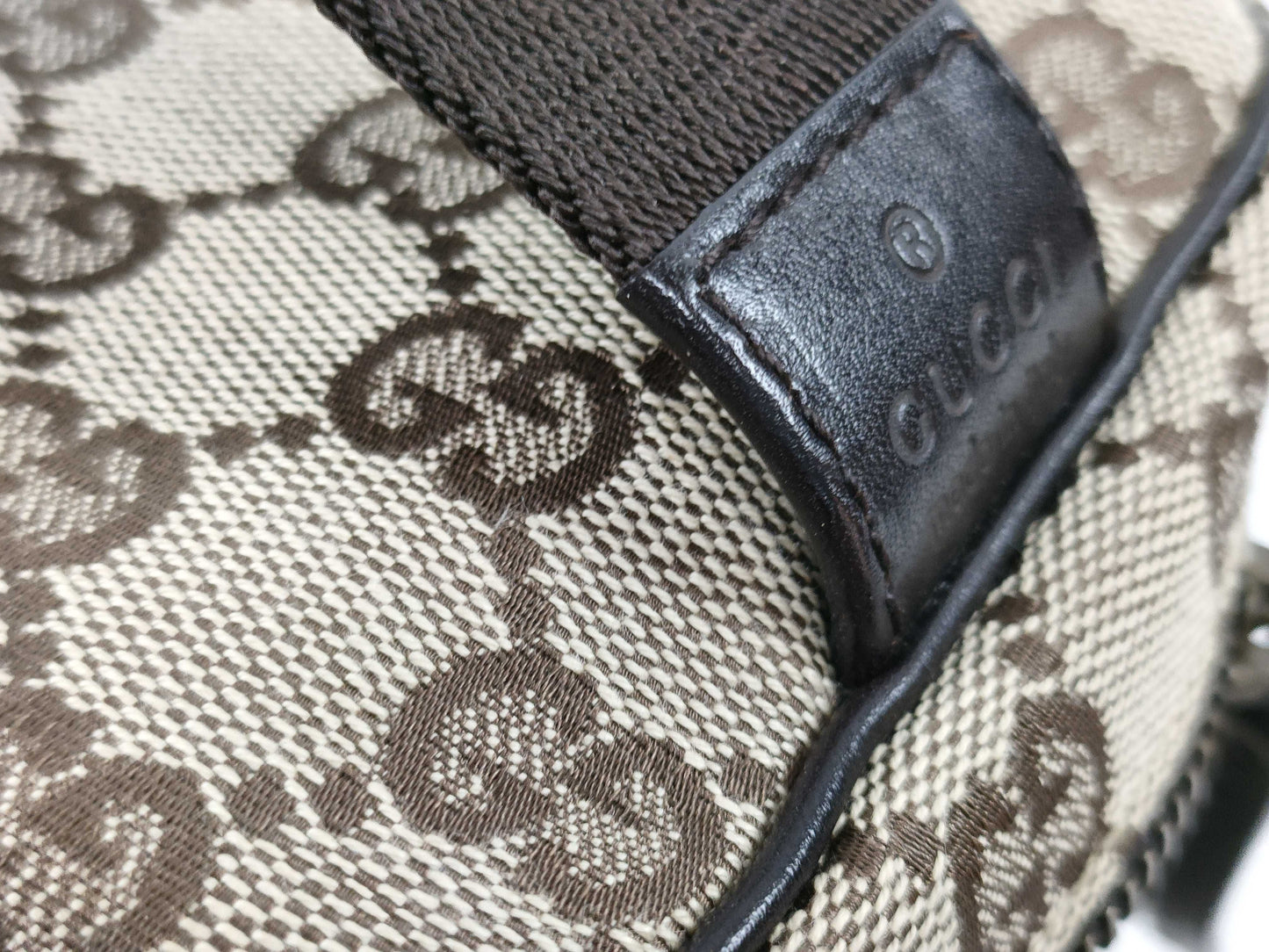 GUCCI GG Canvas Vanity Bag