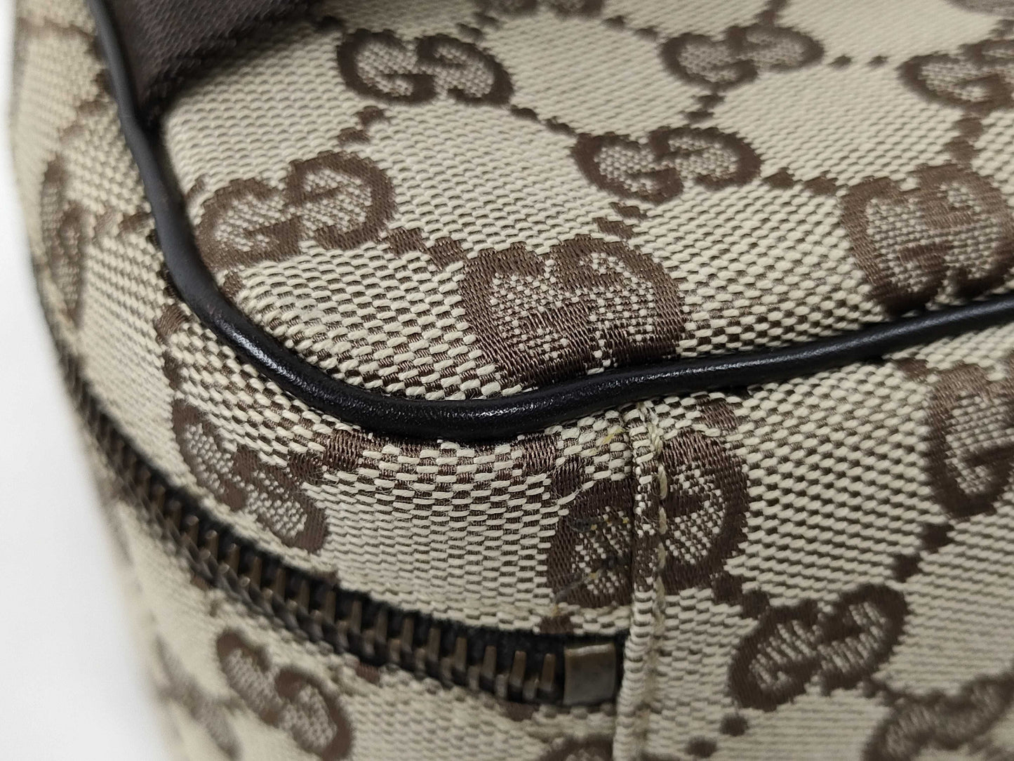 GUCCI GG Canvas Vanity Bag
