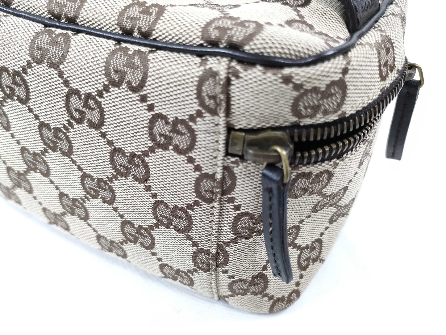 GUCCI GG Canvas Vanity Bag