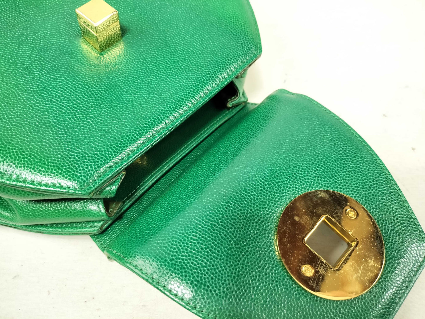 GIVENCHY Turnlock Top Handle Handbag