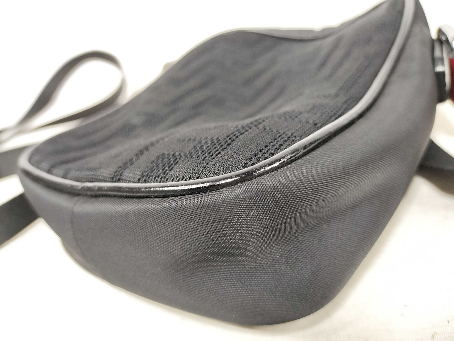 PRADA Fendi Zucca pattern fabric shoulder bag