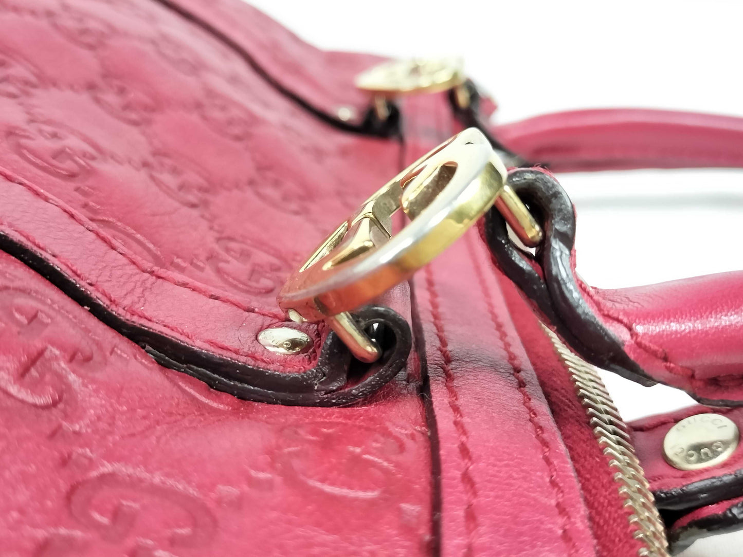 GUCCI GG Guccissima GG Twins Heart Tote Bag