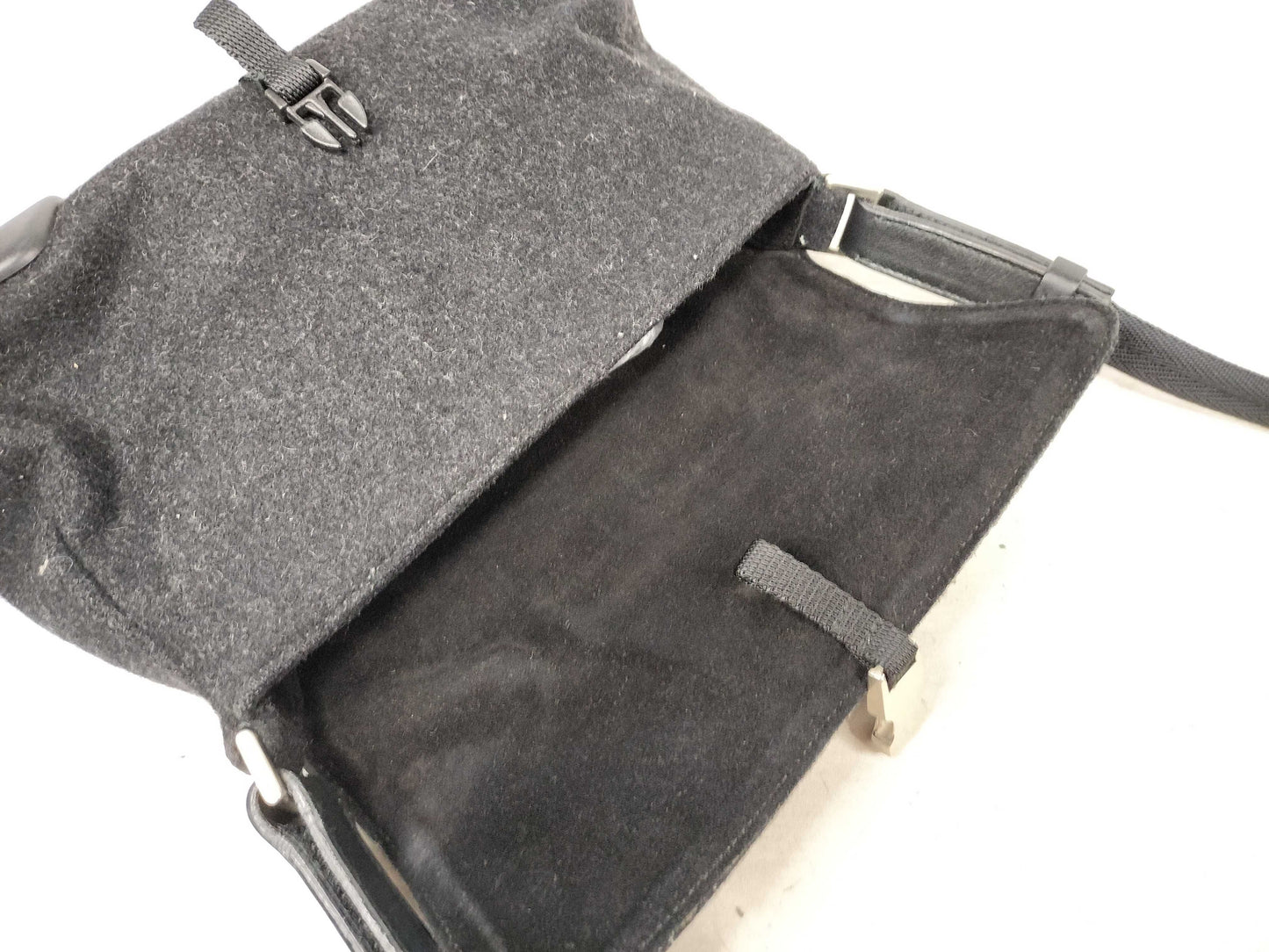 PRADA Prada Sport Wool Shoulder Bag