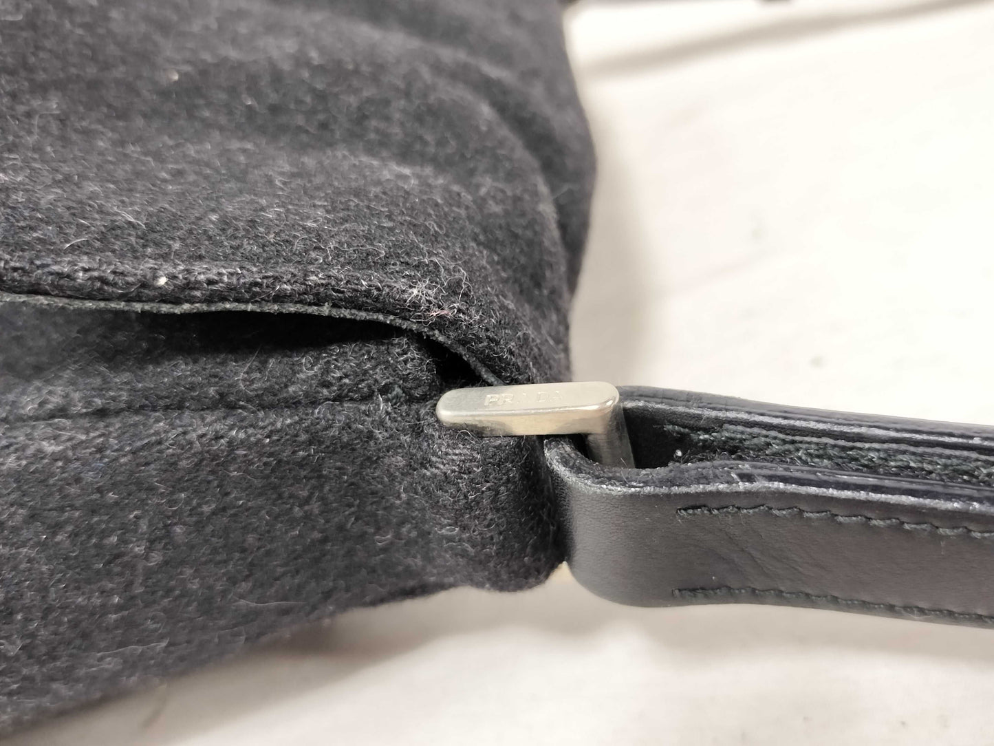 PRADA Prada Sport Wool Shoulder Bag