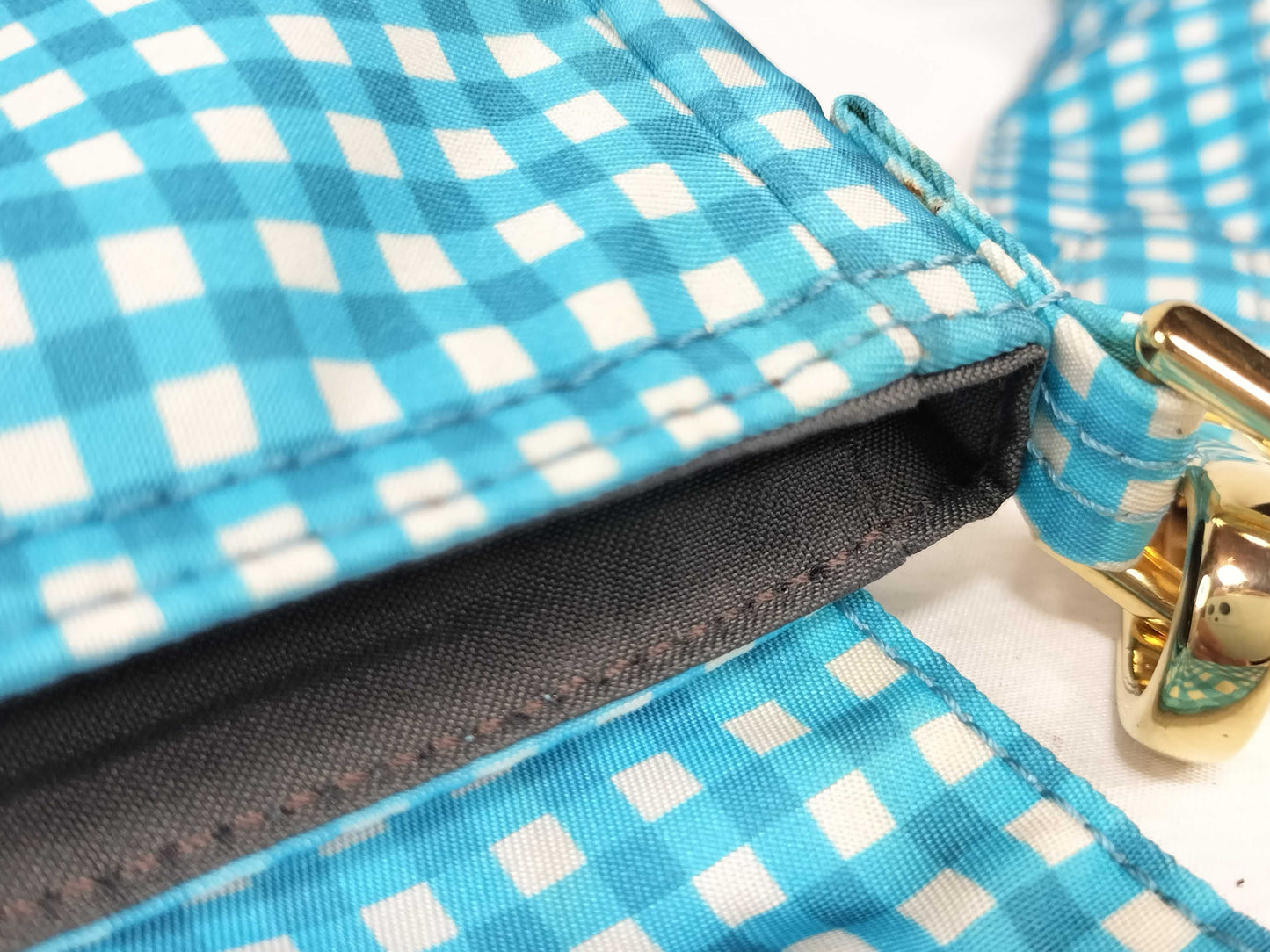 FENDI Mamma Bucket 2-way shoulder bag, gingham check