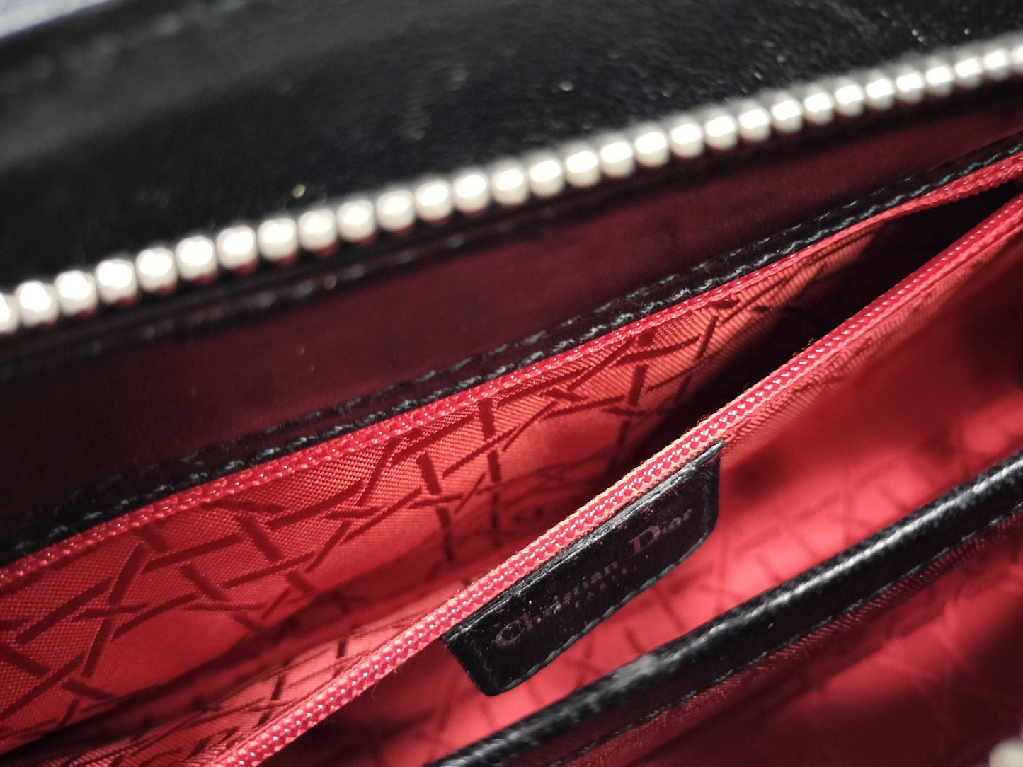 Dior Christian Dior Cannage Studs Handbag