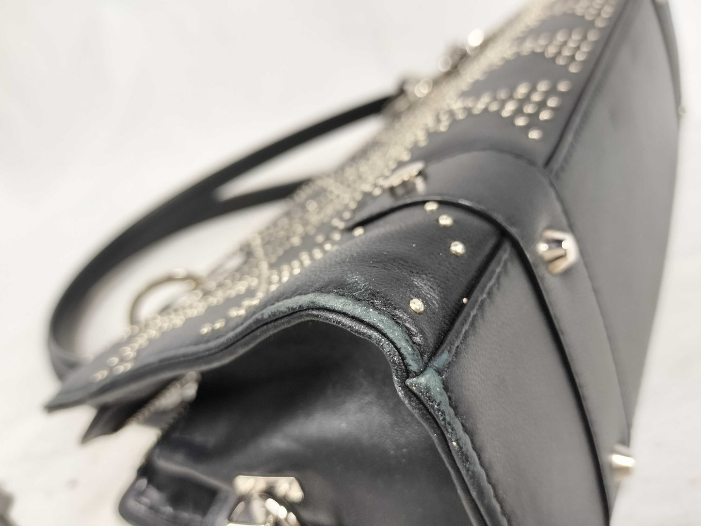 Dior Christian Dior Cannage Studs Handbag