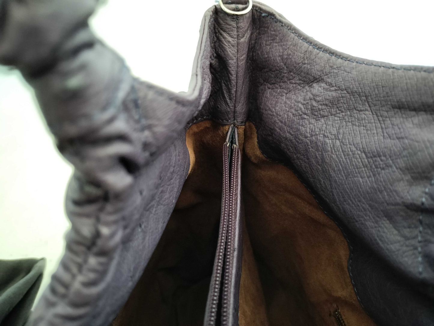 Takechi Ostrich Handbag