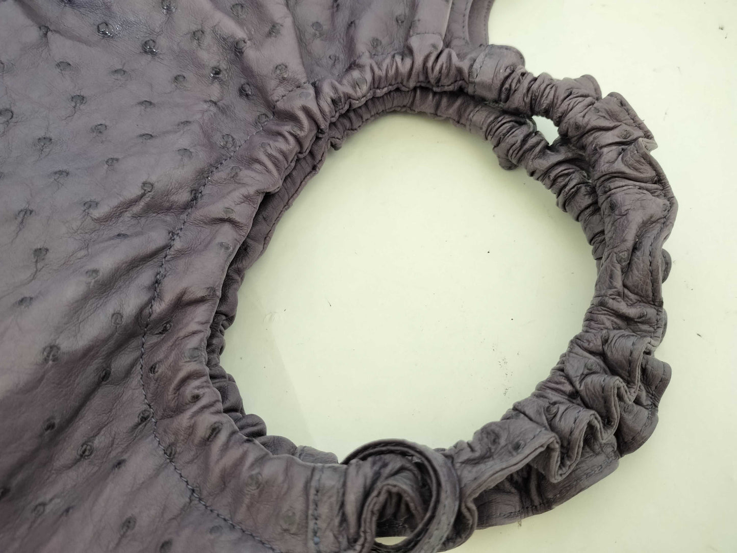 Takechi Ostrich Handbag