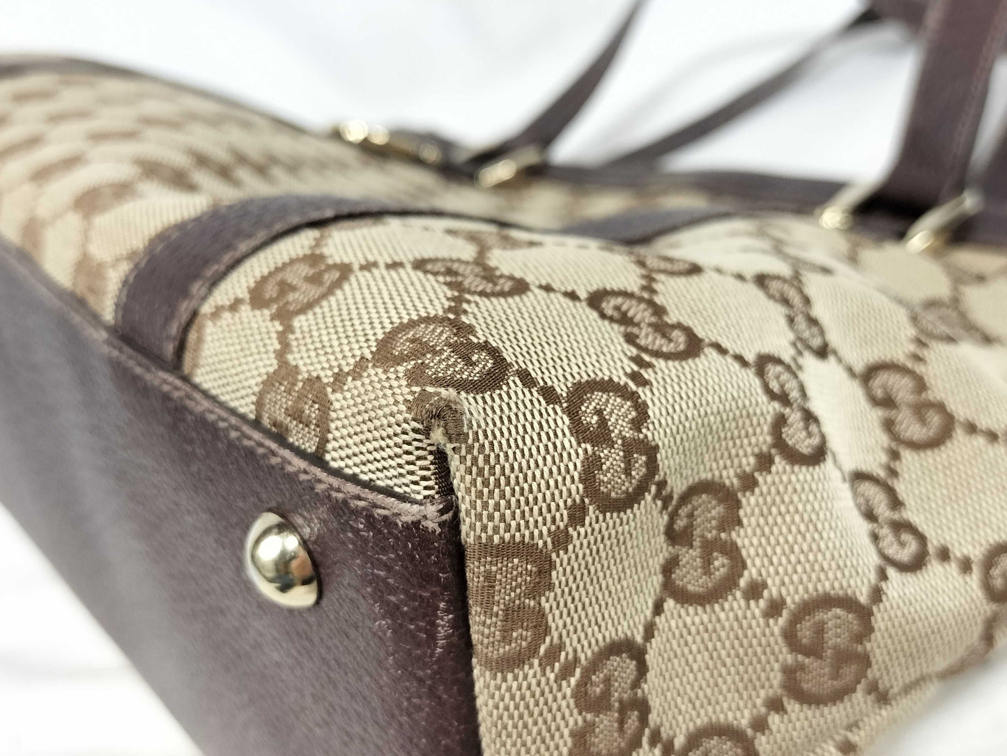 GUCCI GG Canvas Abby Tote Bag