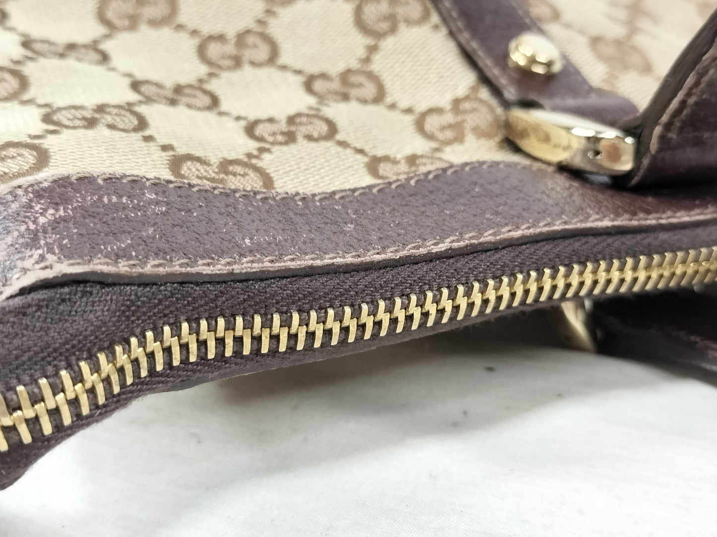 GUCCI GG Canvas Abby Tote Bag