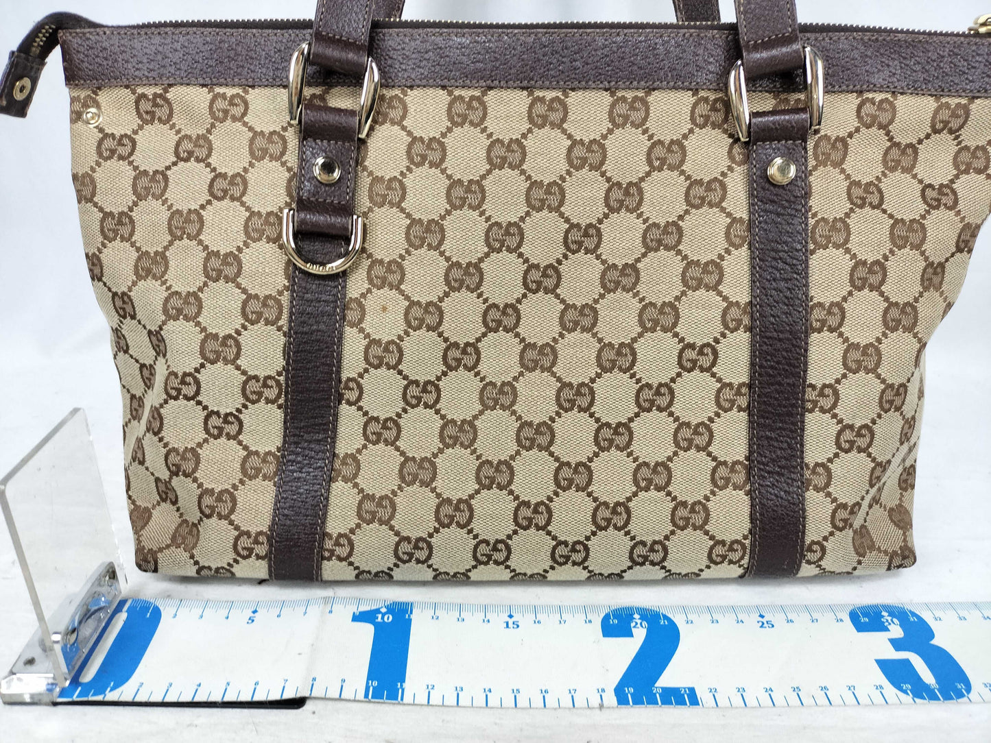 GUCCI GG Canvas Abby Tote Bag