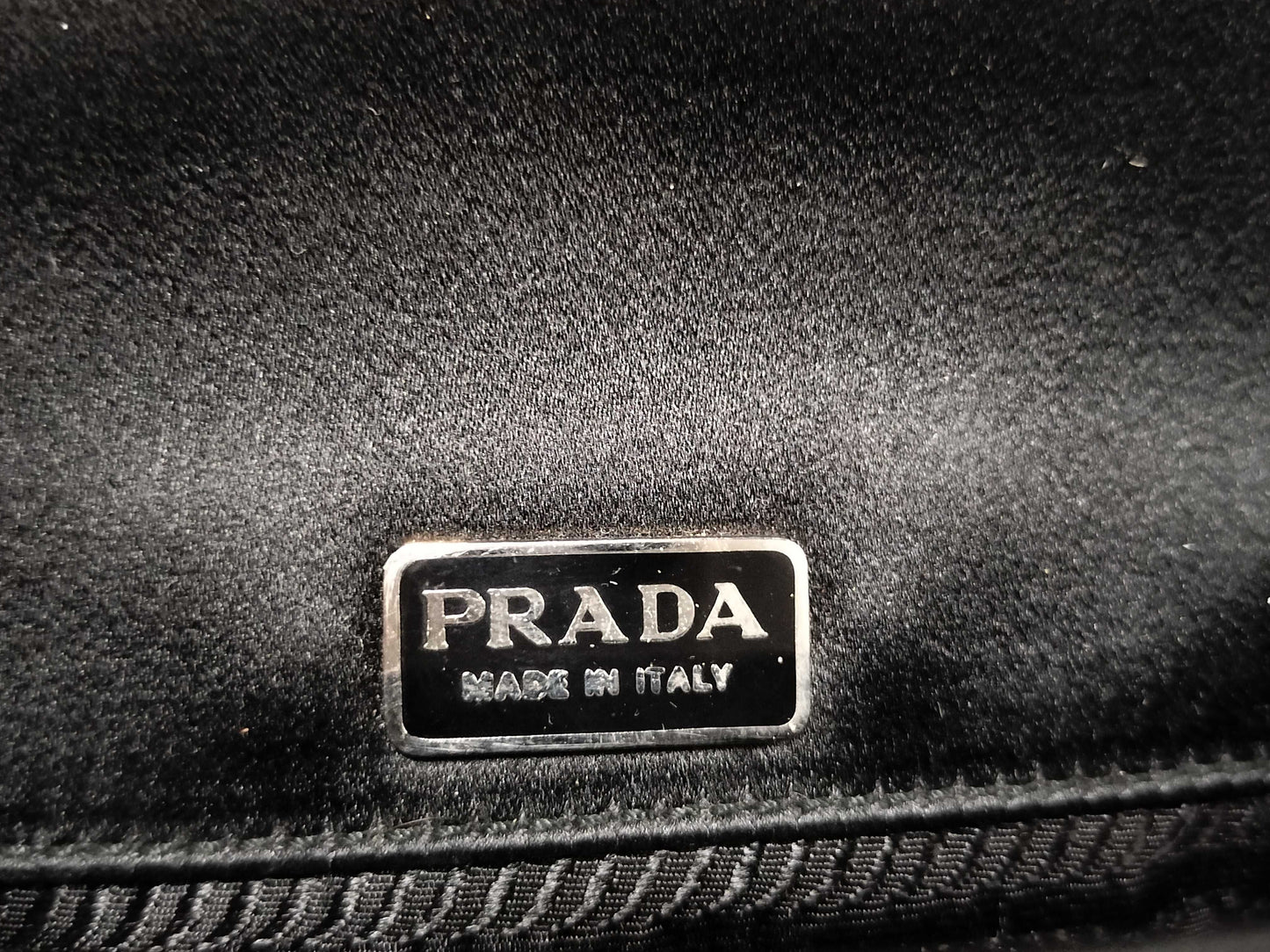 PRADA Prada Satin Vanity Bag Handbag Handbag