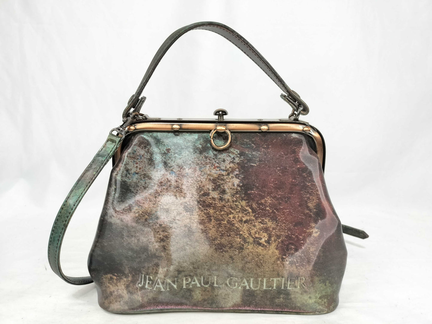 JEAN PAUL GAULTIER Jean Paul Gaultier Cyber Clasp 2-Way Handbag Shoulder Bag Handbag