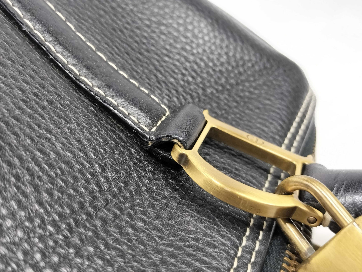 Dior Christian Dior D hardware mini Boston bag handbag handbag